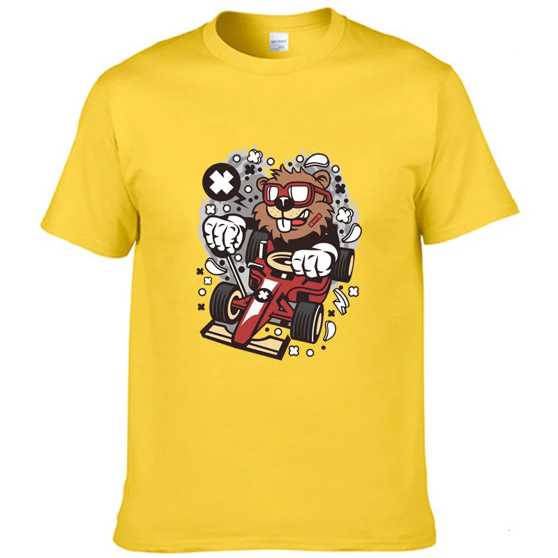 

New Garfield Men's Harajuku T-shirt Cute Cat Funny T-shirt Short Sleeve T-shirt Pure Cotton Japanese Anime Adult Clothing