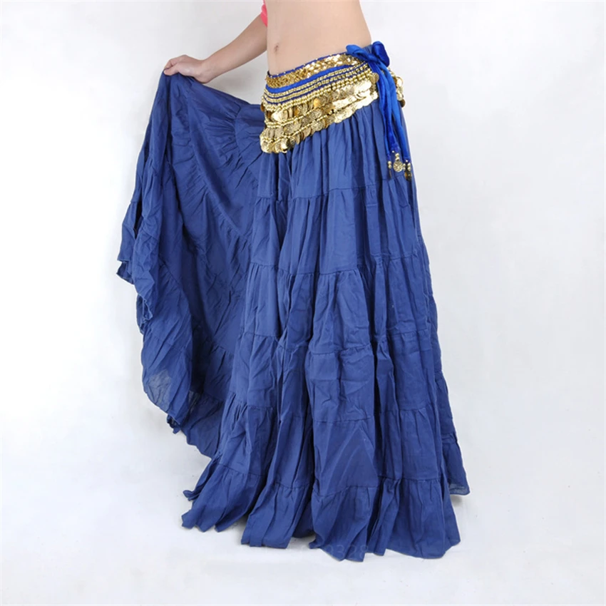 Женская льняная юбка для танца живота элегантная йоги выступления на сцене Хобо