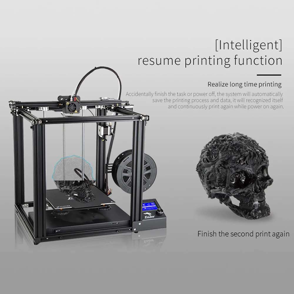 3D принтер Creality Ender 5 набор сделай сам макс. 180 мм/секция алюминиевый профиль
