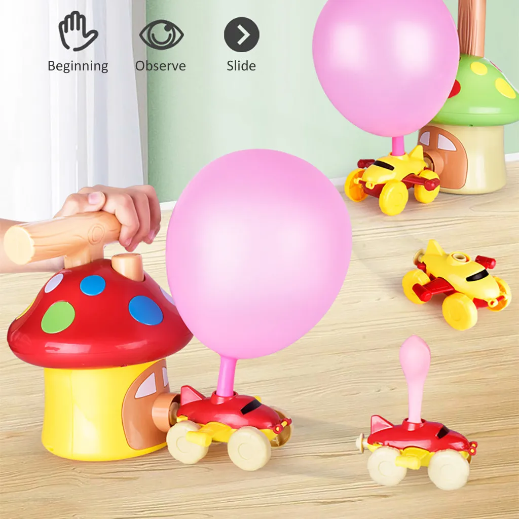 

Children Inertial Power Ball Car Science Experiment Toy Puzzle Fun Inertial Toys Inertial Inflate Balloons Power Ball Car 50