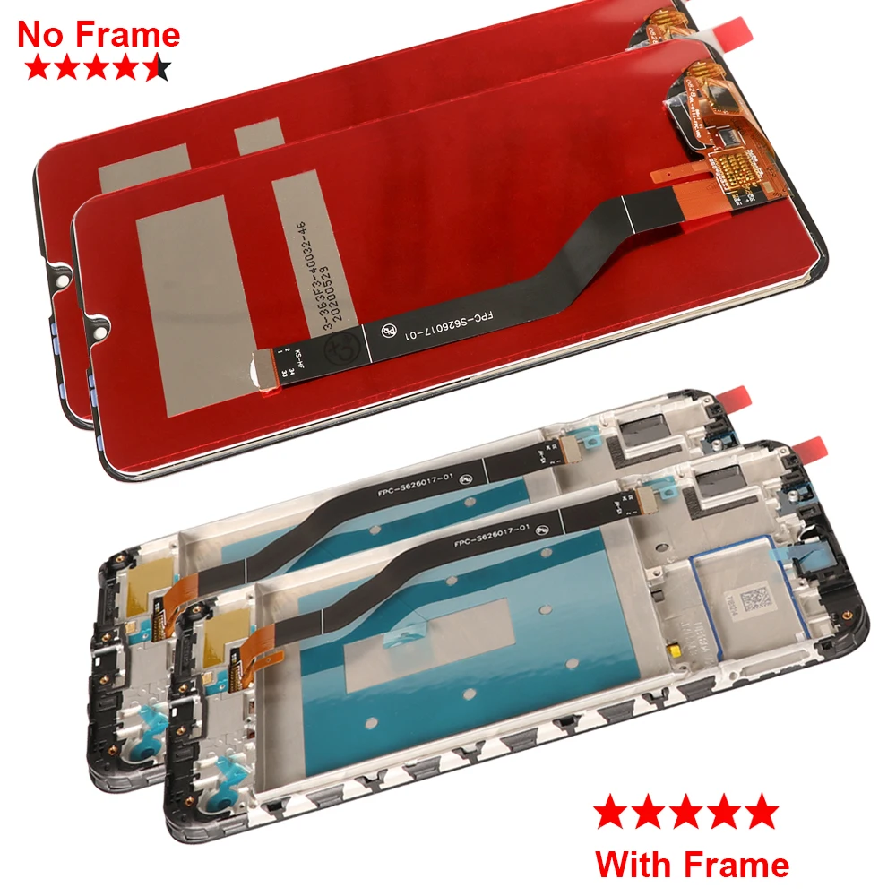 

Display for huawei Y7 2019 Screen Mult Touch Screen Replacement For huawei Y7 Prime 2019 Global Version DUB-LX3 DUB-L23 DUB-LX1