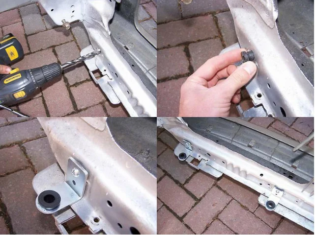 Болтовой кронштейн радиатора для женской модели 1992 2000 HONDA CIVIC|Гайки и болты| |