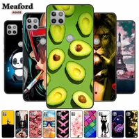 For Moto One Ace Case Silicone Soft Cover for Motorola One Ace Case 6 7  Black TPU Phone Case for One ace Bumper Funda