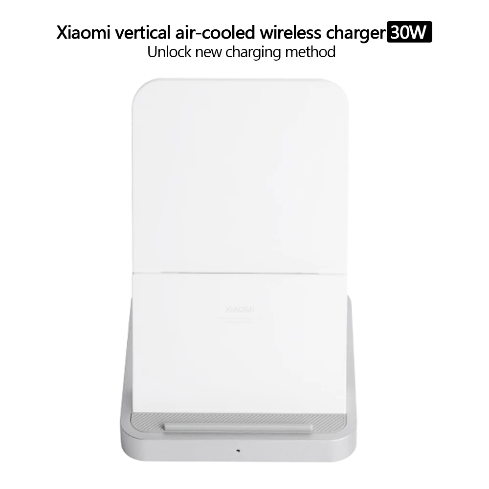 Оригинальное Беспроводное зарядное устройство Xiaomi вертикальное с воздушным