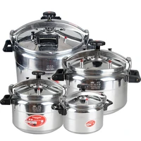 aluminum alloy pressure cooker gasket commercial hotel gas pot stew pressure pan vacuum big size pressure cooker cooking