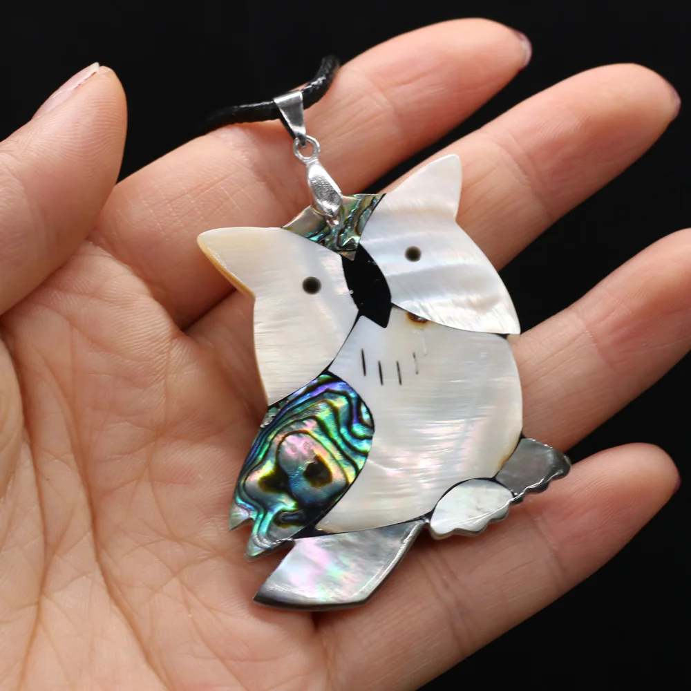 

2021 Best-selling Boutique Natural Shell Necklace Fashion High Quality Necklace Jewelry Size 35x52mm Chain Length 55+5cm