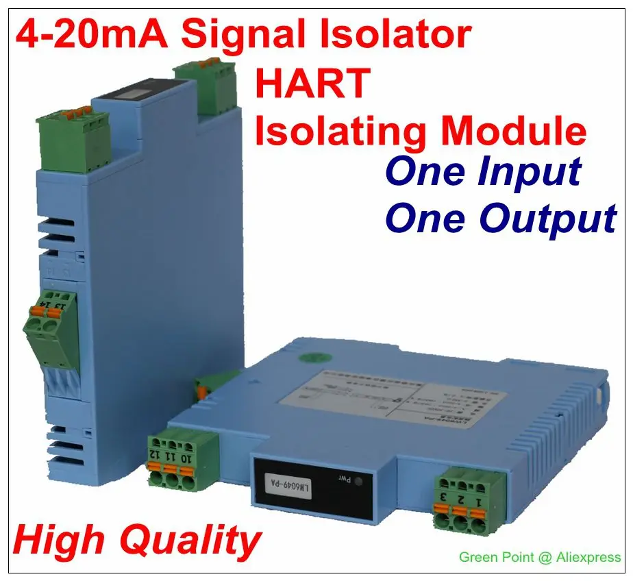 Новый изолятор сигнала 4-20 мА передатчик блокирующий сигнал тока модуль изоляции