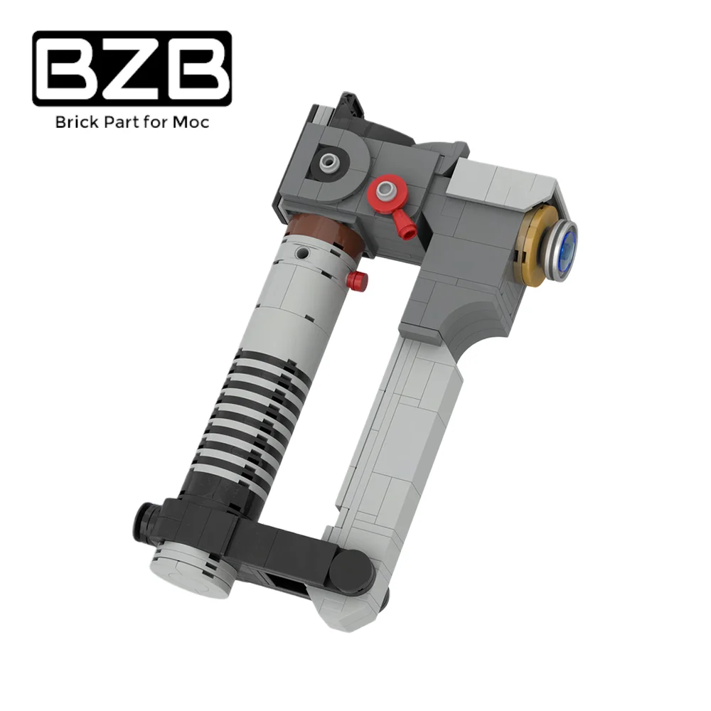 

BZB MOC-36944 Ezra Bridger световой меч, наборы блоков для сборки своими руками, модели блоков, игра для мозга, детские головоломки, игрушки для мальчиков, лучшие рождественские подарки