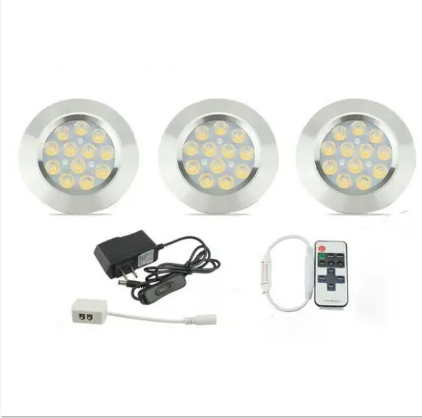 12 В затемняемый Светодиодный набор для освещения шкафа ультра тонкие