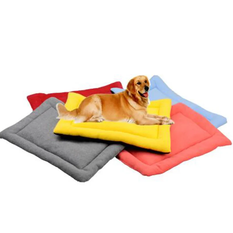 Простая подушка для домашних животных мягкий матрас собачьей лежанки теплое