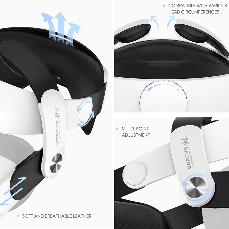 Ремешок BOBOVR M2 для Oculus Quest 2 Kit ремешок очков виртуальной реальности магнитный