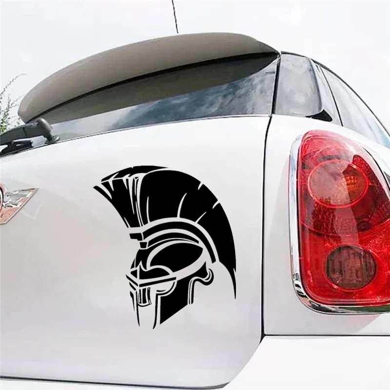 

Funny Trojan Head Car Sticker Waterproof PVC Decal Bumper Rear Window ZWW-2678,17cm*15cm