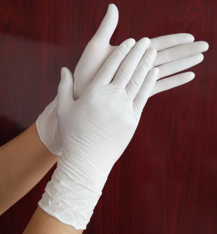 Одноразовые латексные перчатки 100 шт./лот универсальные рабочие для уборки