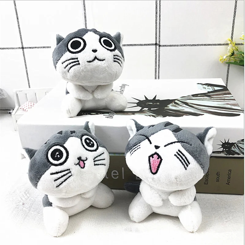 Новинка Janpan Cat Аниме Chi's Sweet Home 10 см брелок игрушки плюшевый Кот чучело животные маленькие кулоны-куклы подарок плюшевые игрушки