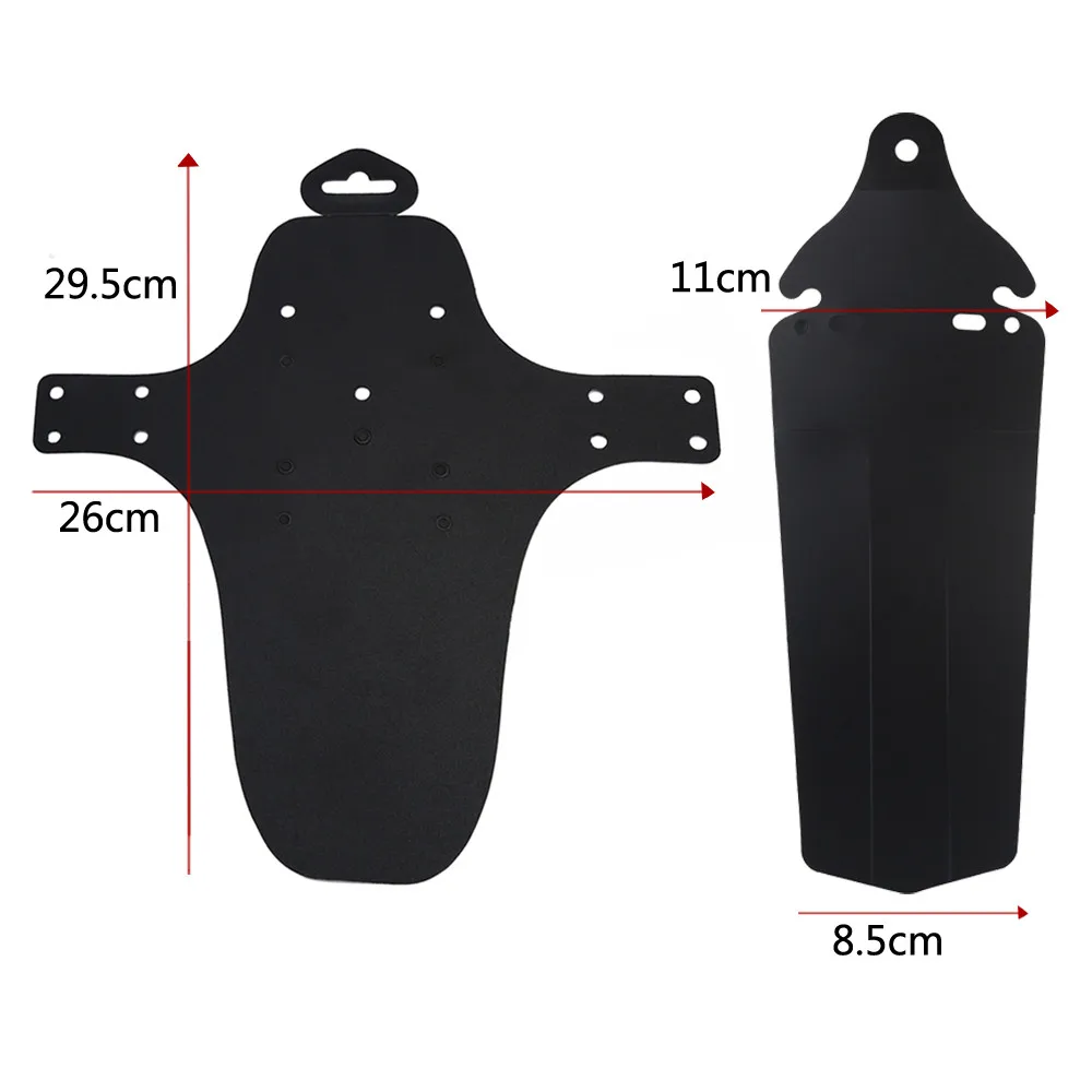 

2PCBicycle Mudguard Mountain Bike Fenders Set MTB Mudguard Bike Front Back Mud Guard Marsh Fender Slim Fork Simple Mudguard Wing