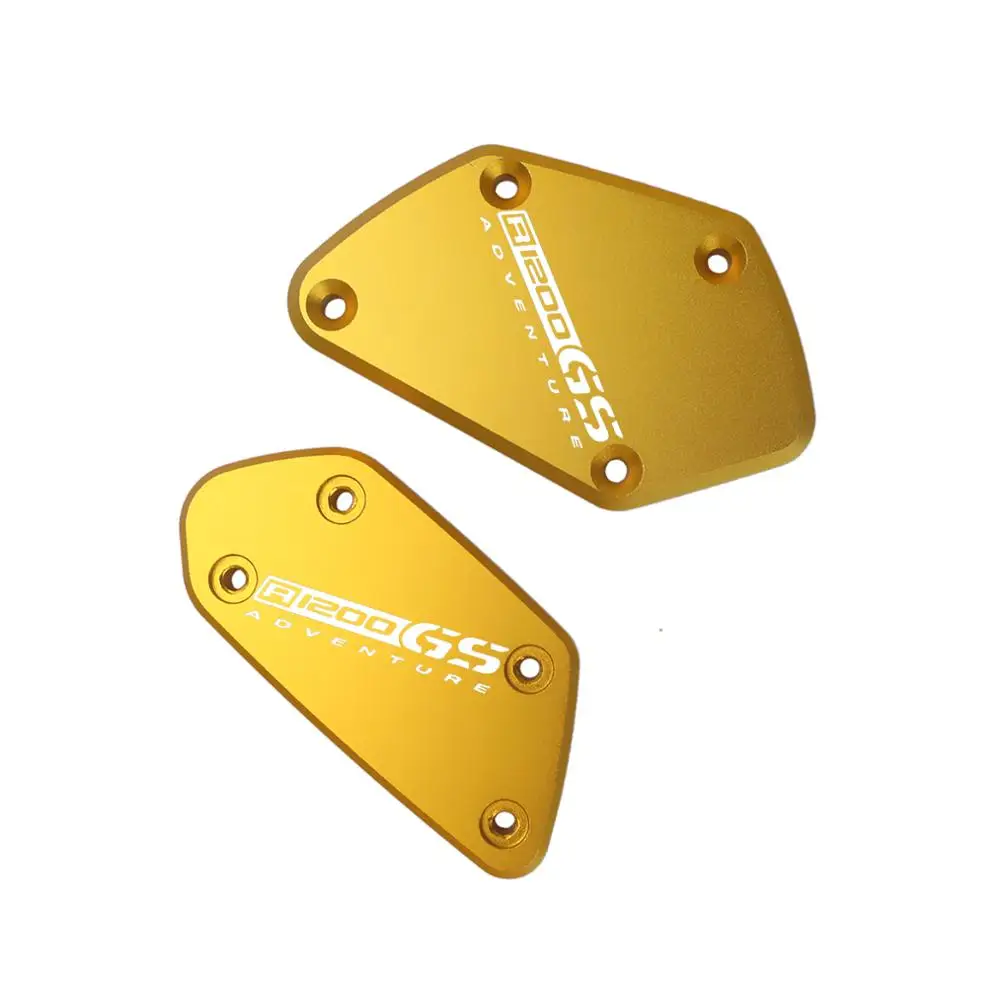 

FOR BMW R1200GS ADV R1200 GS ADV 2013-2018 pair of CNC Aluminum Motorcycle Brake Fluid Fuel Reservoir Tank Cover Cap