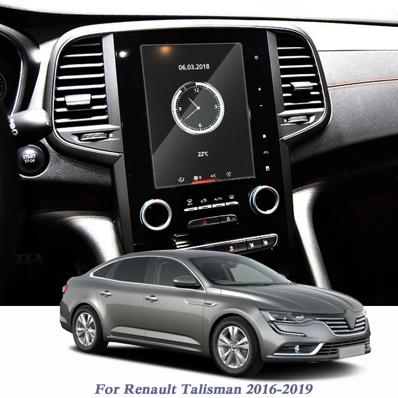 Стайлинг автомобиля для Renault Talisman 2016 2019 GPS навигация экран стеклянная защитная