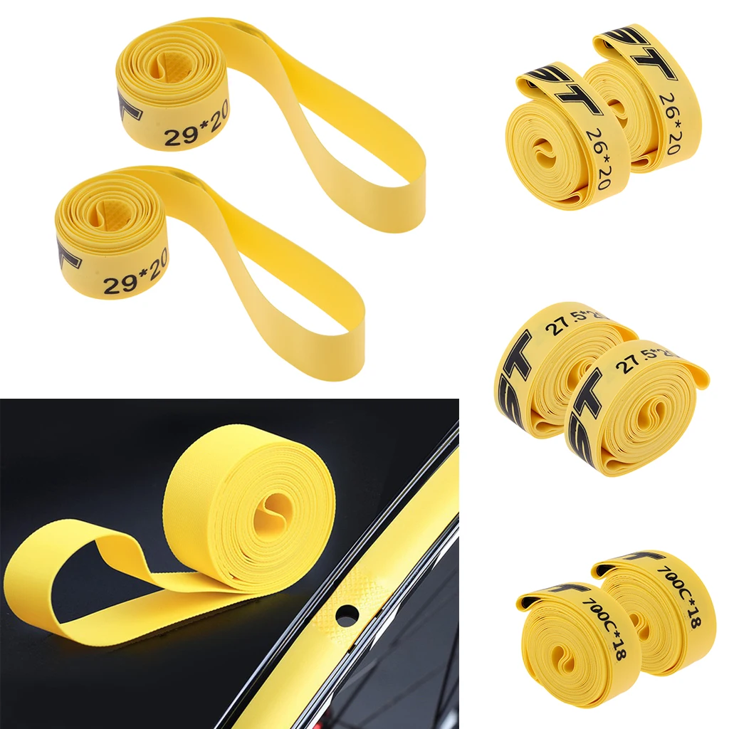 

Set of 2 Bike Tire Liner Tyre Protector Belt Tube 26-29in X 20mm