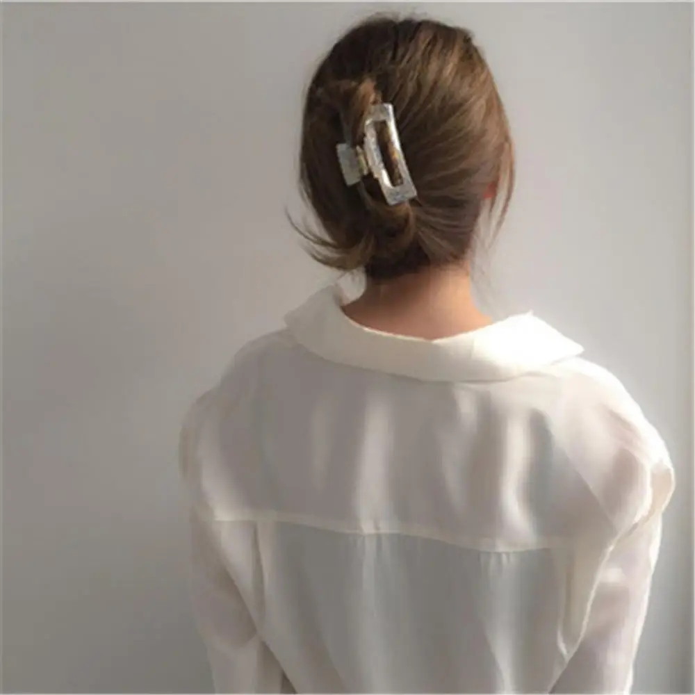 Женская ацетатная простыня в Корейском стиле красные ретро-аксессуары для волос