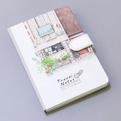 C Милый блокнот для путешественников, Kawaii ежедневник, ежедневник,, Filofax, еженедельный ежедневный блокнот для путешественников с цветными страницами, канцелярские принадлежности - Цвет: C
