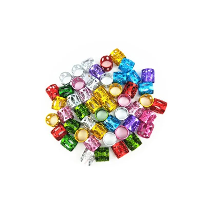 30 шт смешанные бусины Регулируемый волос косички дредлоки для увеличения объема