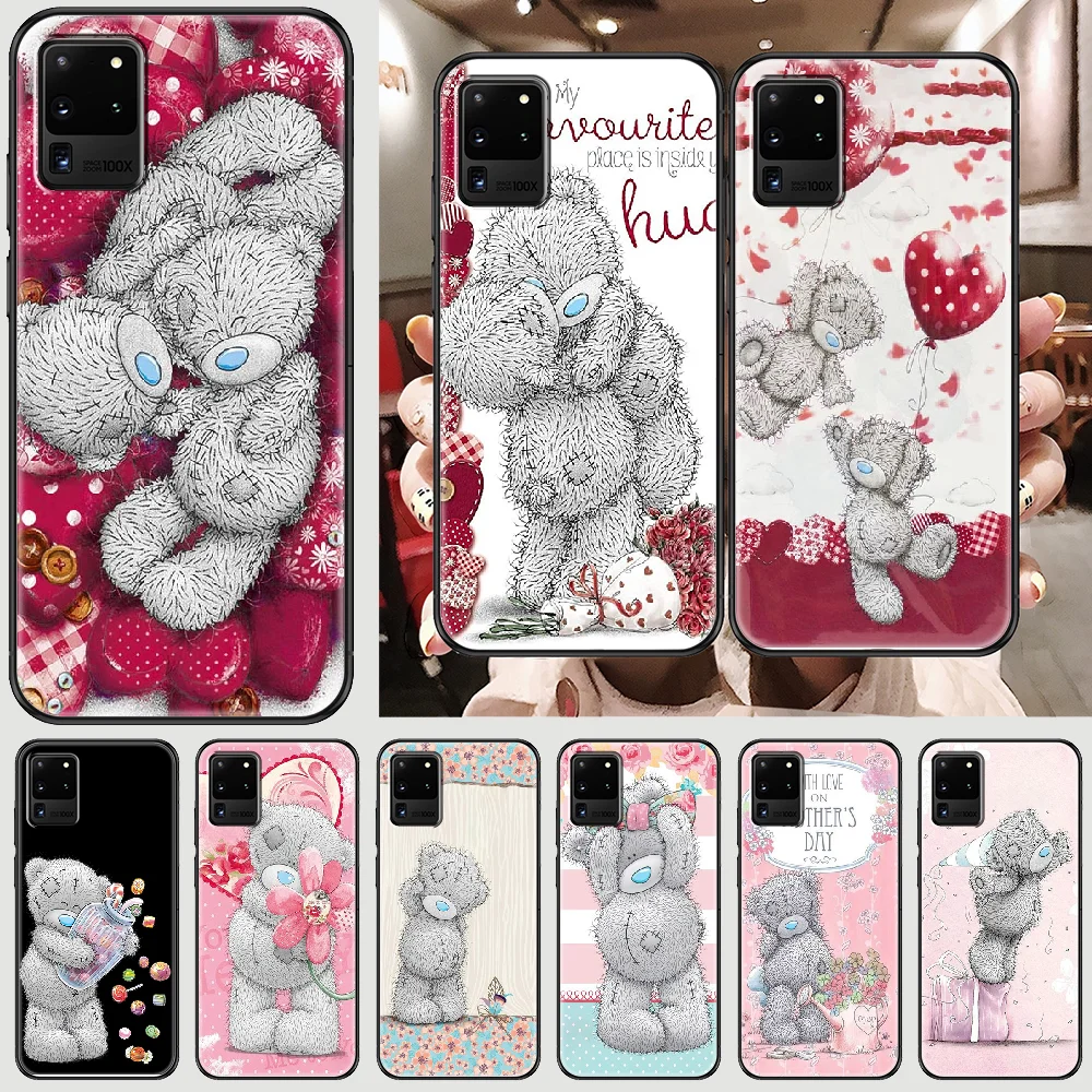 Чехол с милой надписью me to you для телефона Samsung Galaxy Note 4 8 9 10 20 S8 S9 S10 S10E S20 Plus UITRA Ultra black