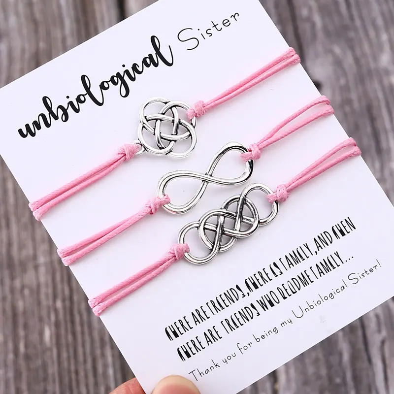 Браслет-брелок с надписью &quotБраслет дружбы&quot