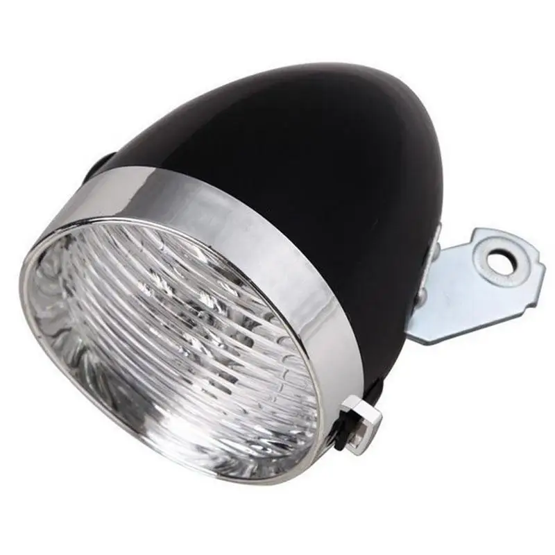 GloryStar Bicycle Front Lights 3 LED Vintage Headlamp Flashlight for Night Cycling | Спорт и развлечения