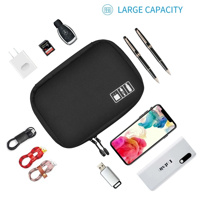 Универсальный Кабельный Организатор сумка для путешествий набор кухонной