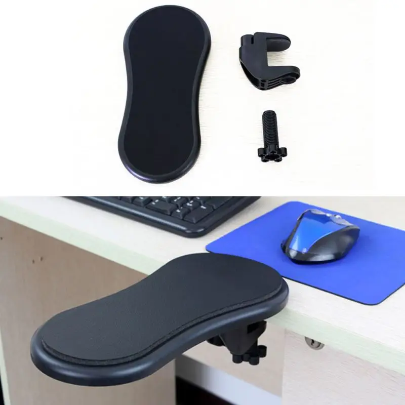 Rotating Computer Arm Rest Pad Ergonomic Adjustable PC Wrist Extender Desk Hand Bracket Home Office Mouse Health Care | Компьютеры и