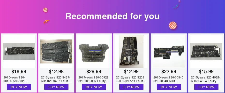 Лет 820-00281 820-00281-A/10 неисправная Логическая плата для Apple MacBook pro A1707 ремонт