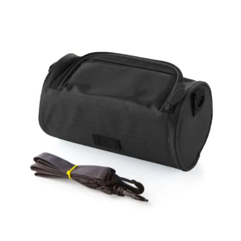 

Waterproof Bicycle Handlebar Bag with Transparent Pouch and Adjustable Strap Hig