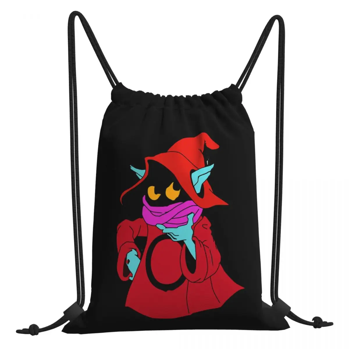 

Orko Thought He-Man and the Masters of the Universe Print Drawstring Bags Men Women Storage Backpack Teenager Travel Bag