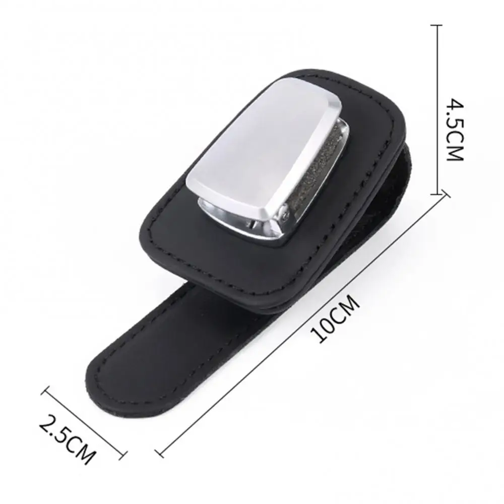 

Multi-function Car Sun Visor Glasses Clip Ticket Storage Holder Auto Accessory