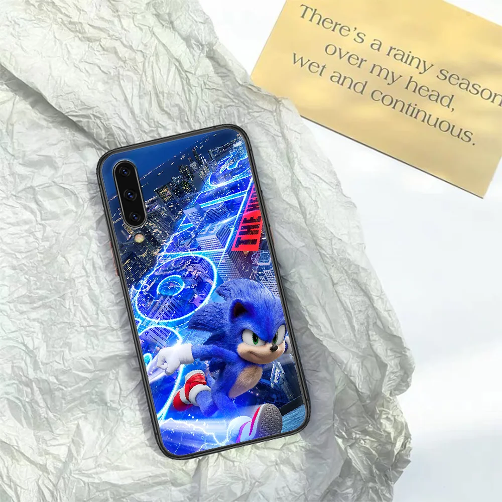 

Hedgehog Cartoon Sonic Phone Case For Samsung Galaxy A10 A20 A30 E A40 A50 A51 A70 A71 A J 5 6 7 8 2016 2017 2018 black Funda