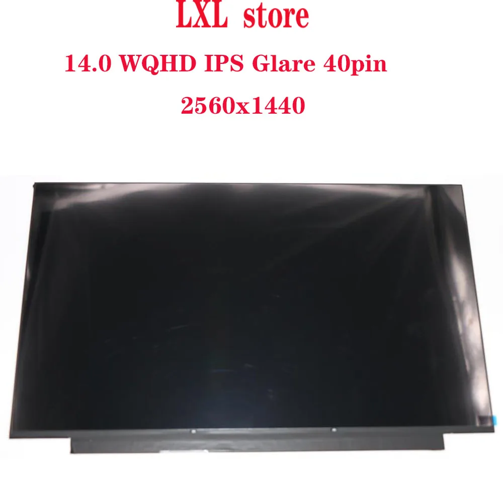 ЖК-экран X1 Carbon 6-го поколения для 2018 Thinkpad 20KH 20 кг ЖК-панель 14 0 WQHD IPS Glare 40pin FRU 00NY679 01YU646