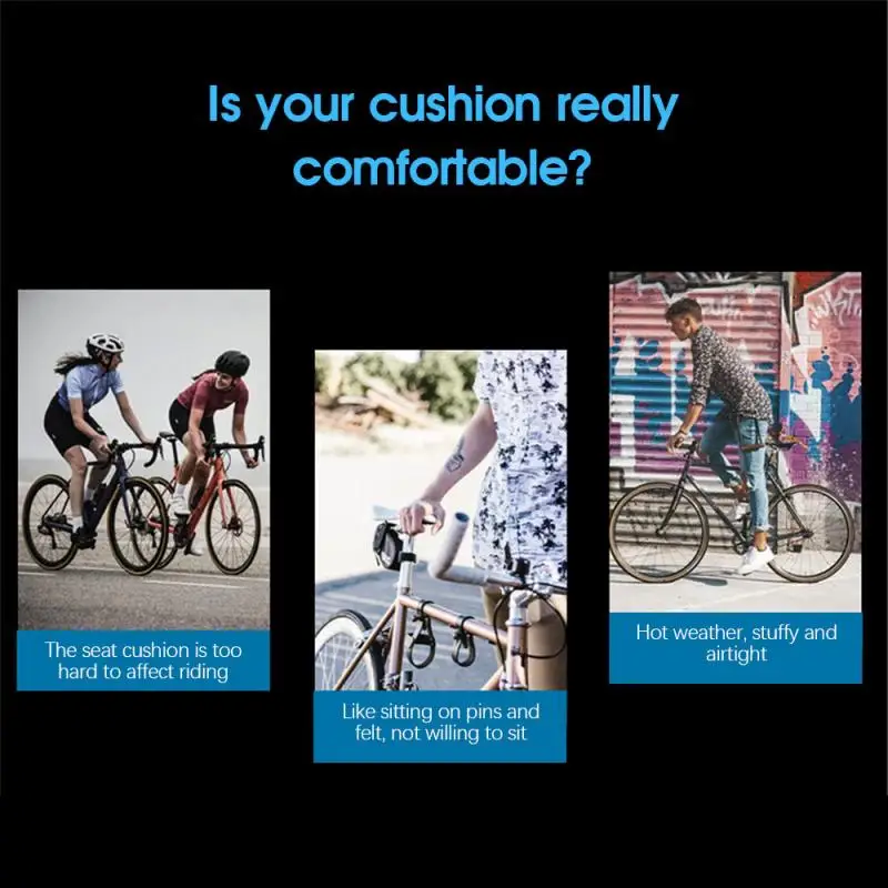 

The New Bicycle Widens And Comfortable Sponge Cushion Mountain Bike Safe And Comfortable Sponge Cushion Riding Equipment