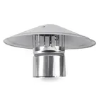 43,5-дюймовая плита, лампа-дождевик для камина, дымовая посуда, цинковый сплав, в форме гриба, GK99