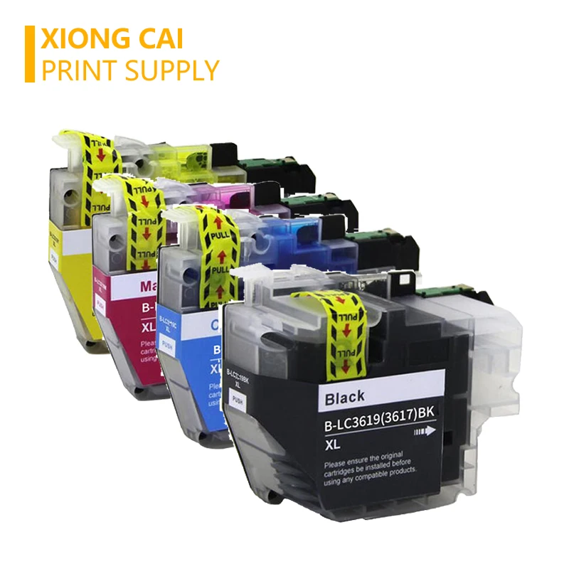 XiongCai LC3619 совместимые картриджи с чернилами для брата LC3619XL MFC J2330DW J2730DW J3530DW MFCJ 3930DW
