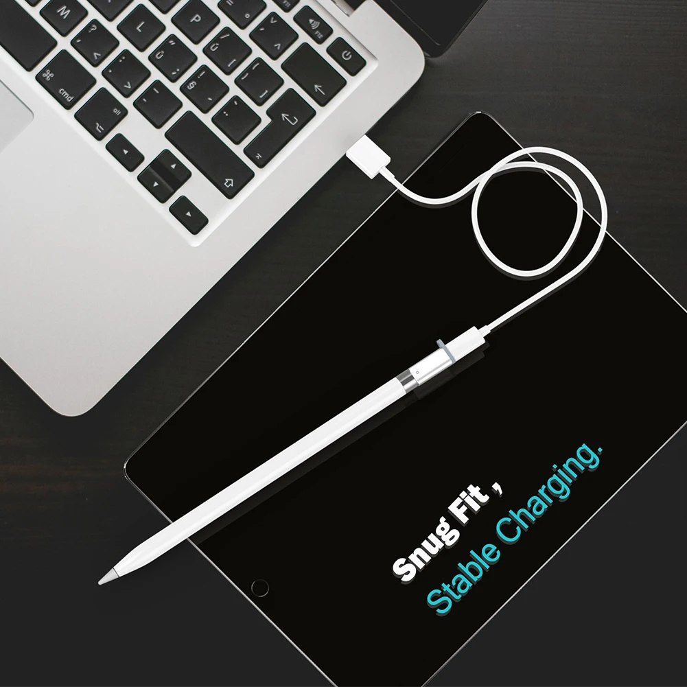 Портативный Серебряный адаптер зарядного устройства для iPhone Карандаш Женский