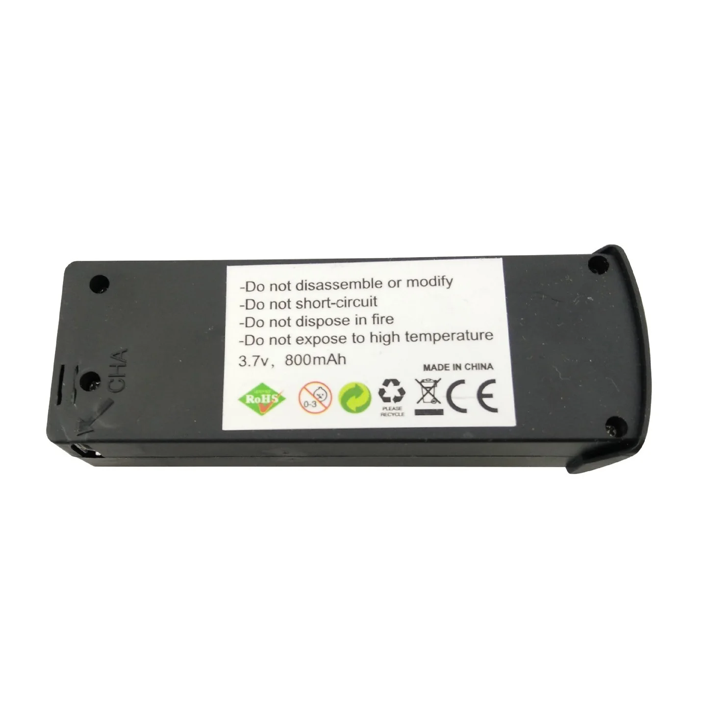 3,7 в 800 мАч Lipo аккумулятор для YH-19 YH-19HW RC складной Дрон Квадрокоптер аксессуары перезаряжаемый lipo аккумулятор 3,7 в 1 шт