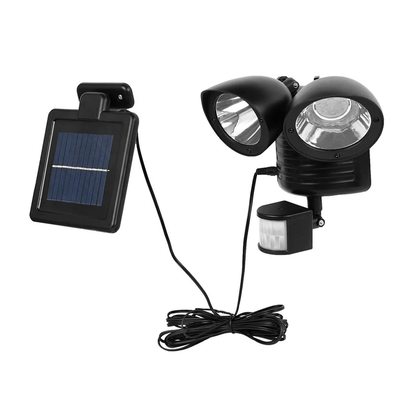 22 LED Dual Security Detector Solar Spot Light Motion Sensor Outdoor Floodlight | Лампы и освещение