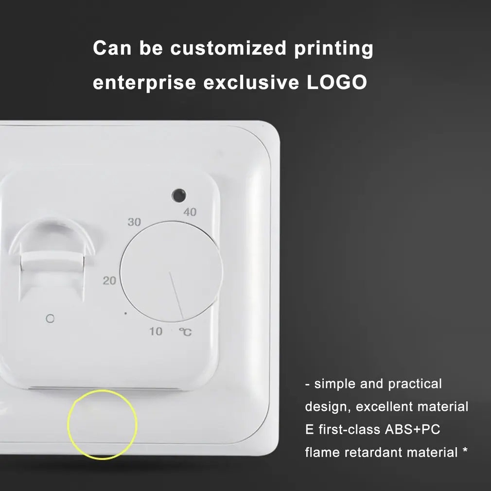 Термостат V719H для контроля температуры в помещении 220 В 16 А ручной работы|Умная