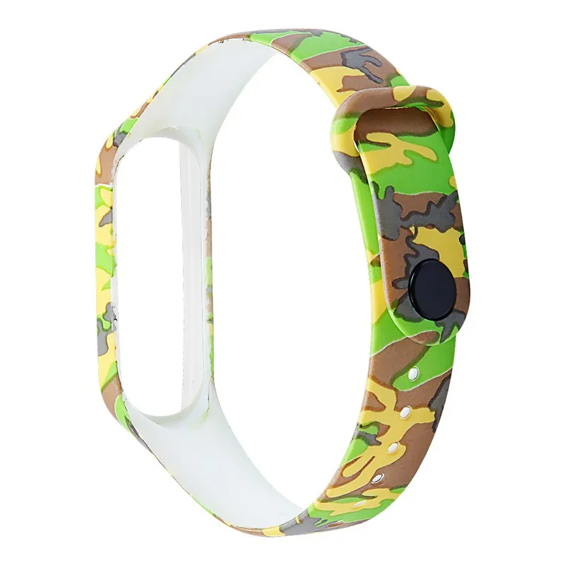 Joyozy стиль печати браслет силиконовый ремешок для xiaomi mi band 3 ремешок водонепроницаемый спортивный ремешок для xiaomi mi band 4 ремешок