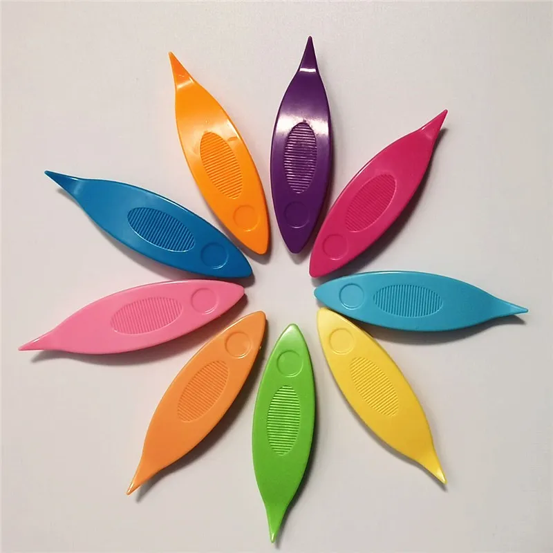 

9Pcs/Set Durable For Hand Lace Making Plastic Tatting Kits Mix Color Craft Tool Accessory DIY Handmade Manual 6.5*1.8*1cm