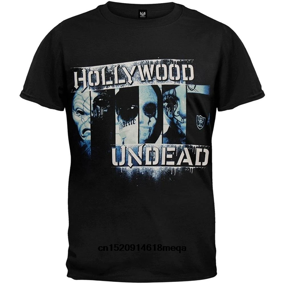 Модная мужская футболка голливудские немертвецы лицом к лицу 2011 осенняя