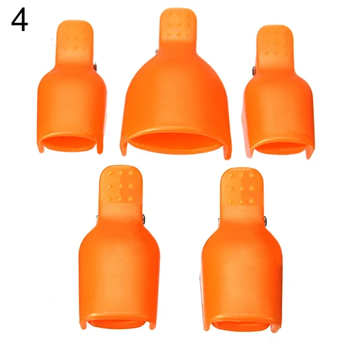 5 шт. зажимы для снятия гель лака с ногтей|Жидкость лака| |