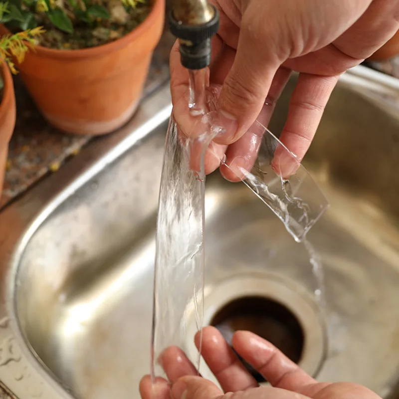 Двухсторонняя клейкая многофункциональная прозрачная моющаяся лента без следов