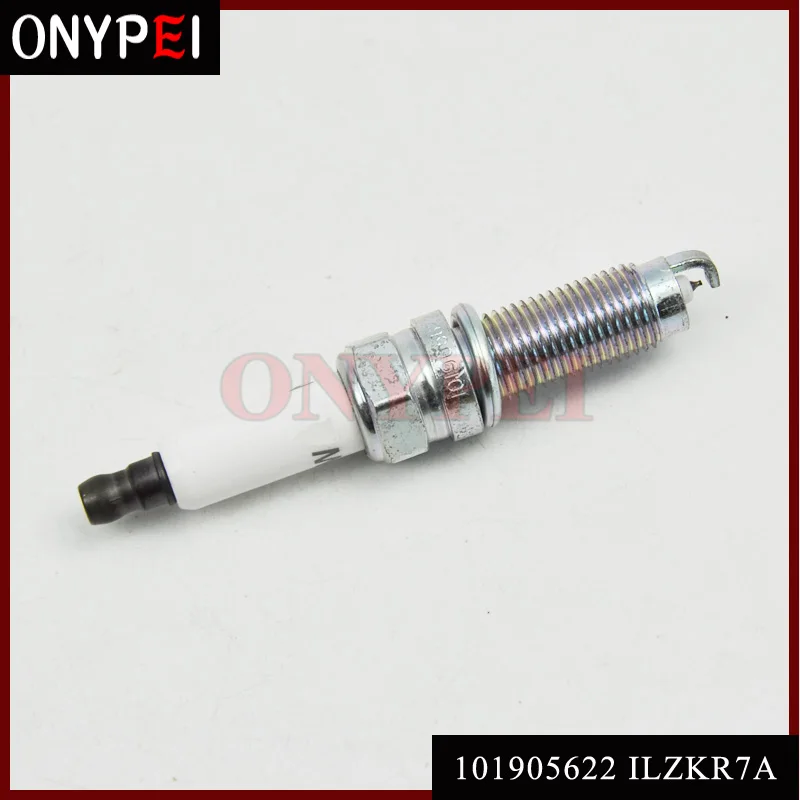 6 шт./лот Свеча зажигания 101905622 ILZKR7A для 07 10 Q7 3.6L V6 Passat Phaeton 101 905 622|Свечи и запальные
