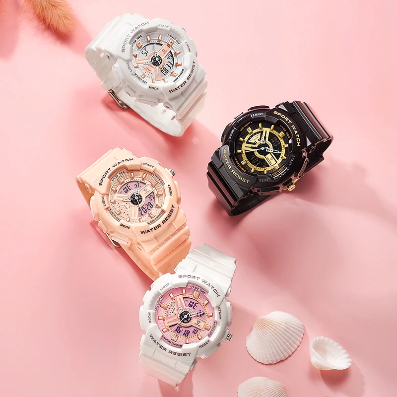 

FAIRWHALE Lovers Watch New Fashion smart Luminous Sport waterproof wristwatch For both men Women's watches and Men's watches